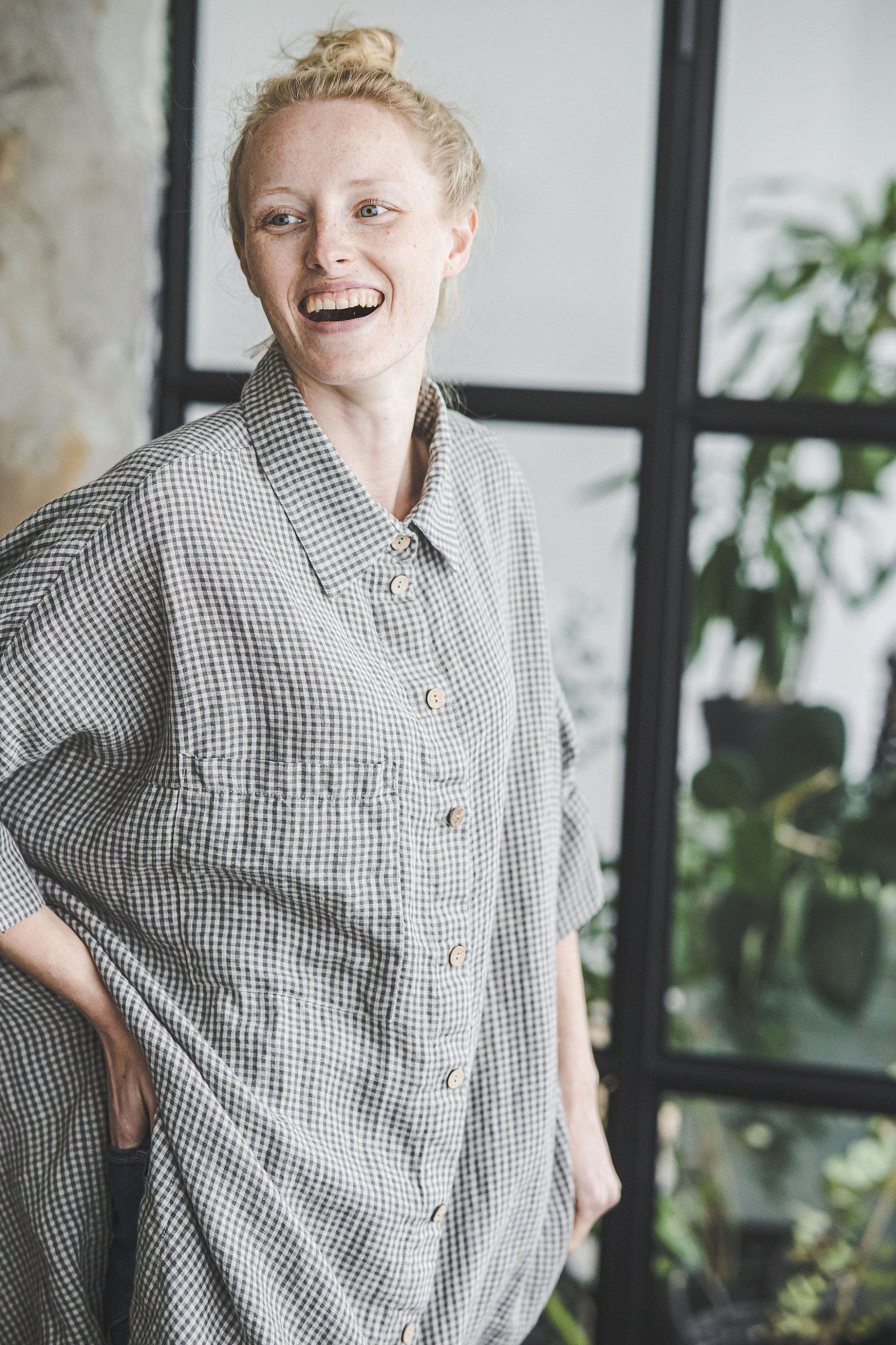 Breezy Linen Oversized Shirt Effortless Style for Every Body - Image 6