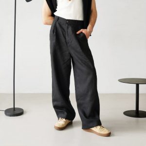 Breezy Linen Palazzo Pants Elevate Your Style with Comfort and Flow