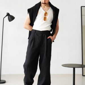 Breezy Linen Palazzo Pants Elevate Your Style with Comfort and Flow