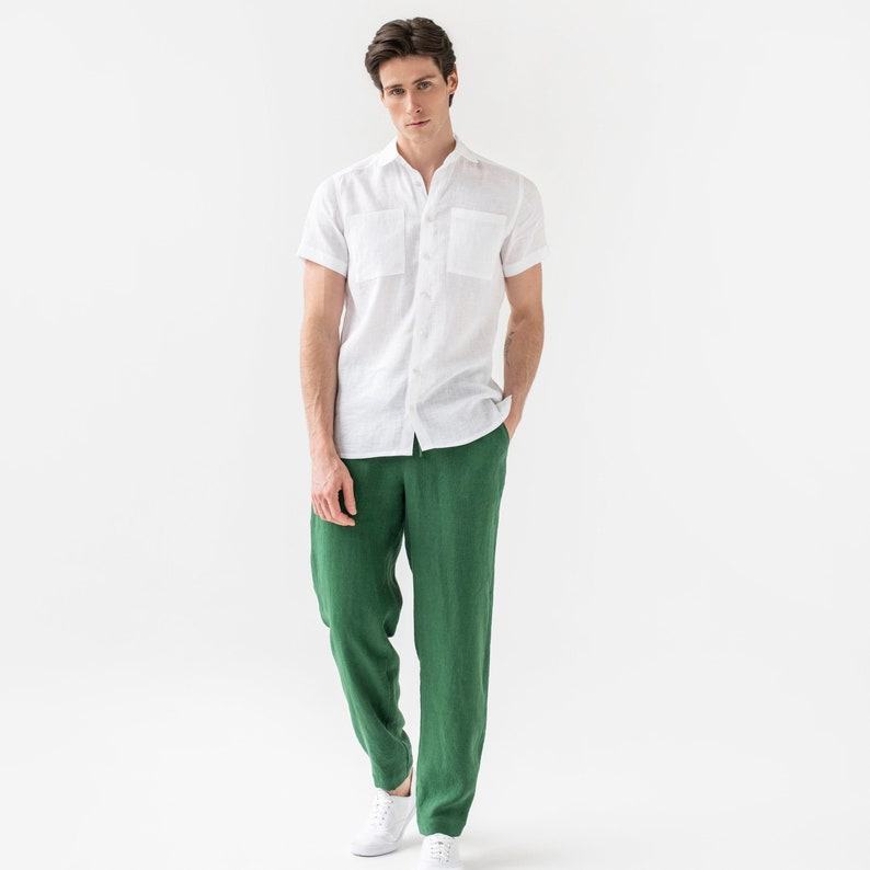 Breezy Linen Pants PALERMO – The Perfect Summer Essential for Men