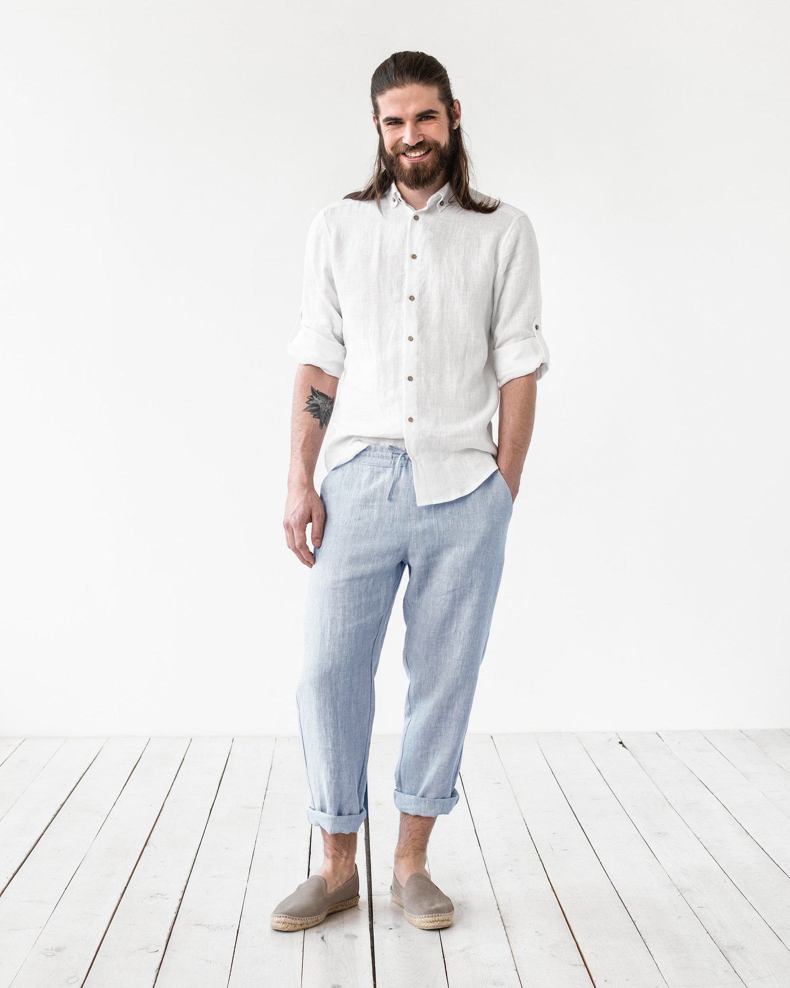 Breezy Linen Pants PALERMO – The Perfect Summer Essential for Men - Image 6