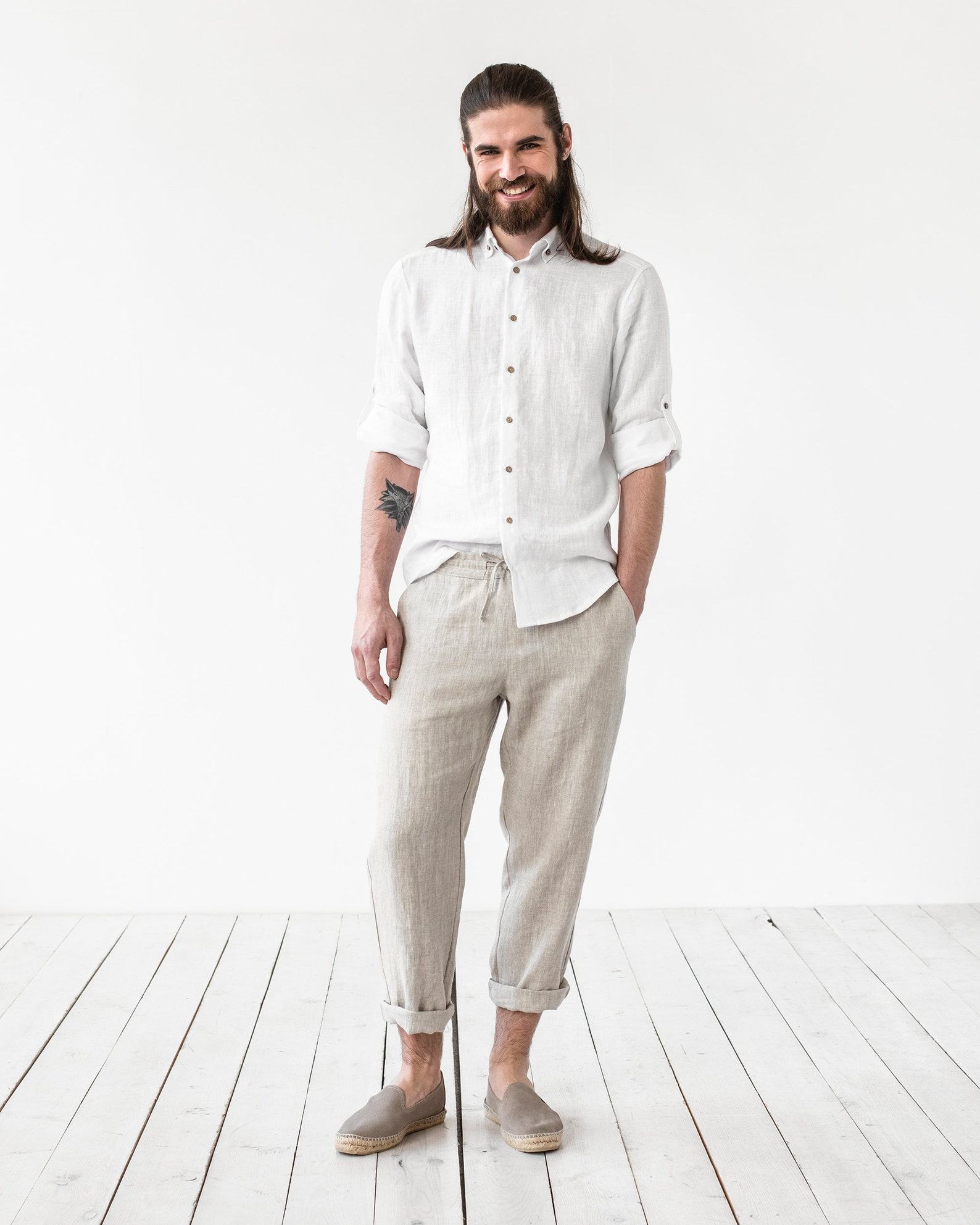 Breezy Linen Pants PALERMO – The Perfect Summer Essential for Men - Image 4