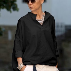 Breezy Linen Sanctuary Oversized Blouse, Tunic, and Shirt Dress for Effortless Style