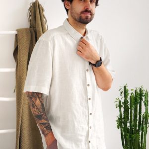 Breezy Linen Shirt Elevate Your Style with Comfort and Sophistication