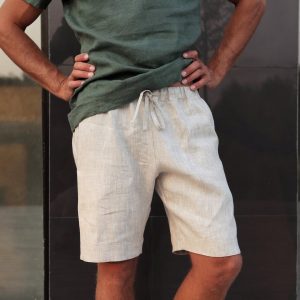 Breezy Linen Shorts Elevate Your Summer Style with Organic Comfort