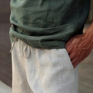 Breezy Linen Shorts Elevate Your Summer Style with Organic Comfort