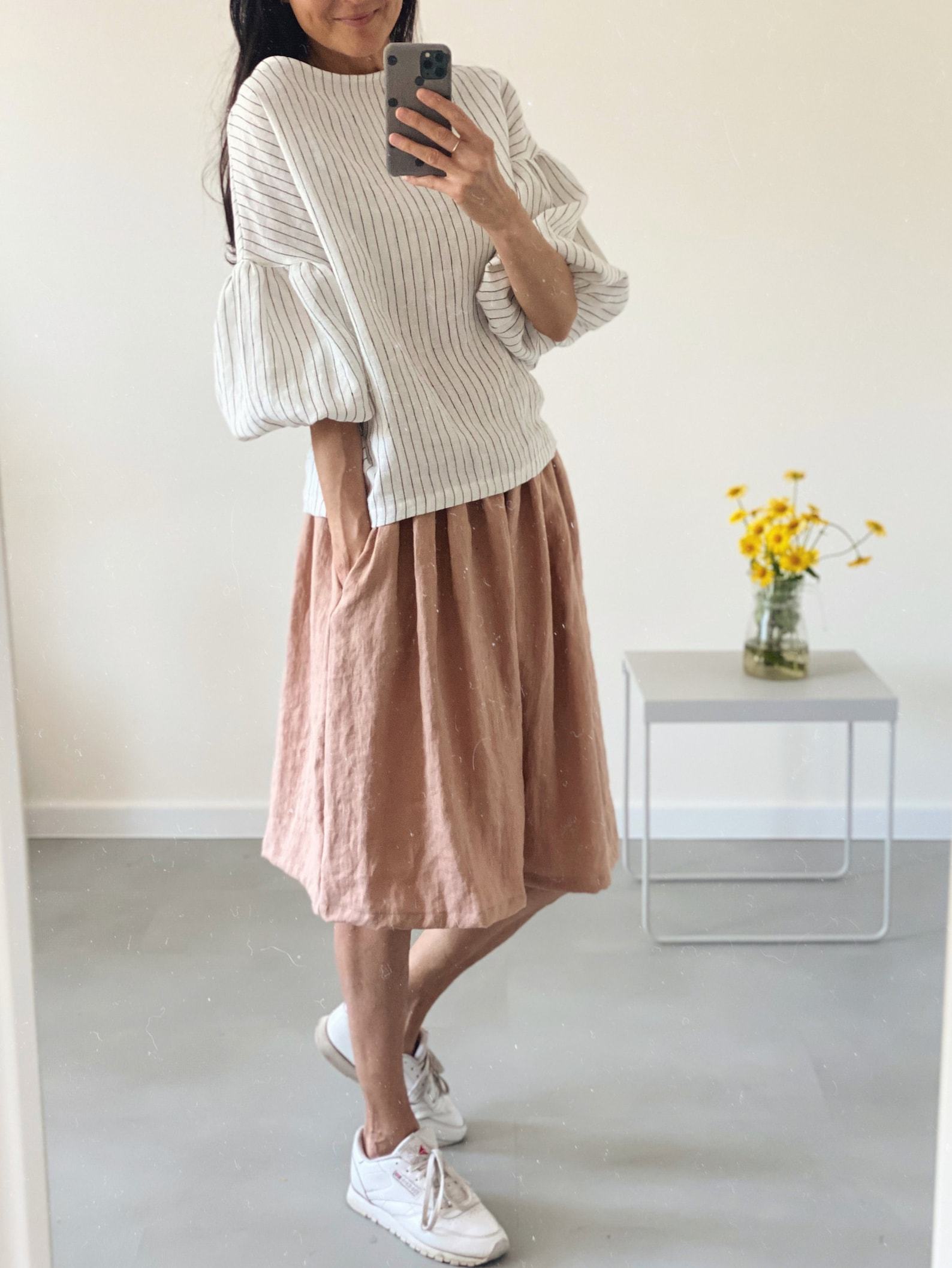 Breezy Linen Top BELLA Elevate Your Summer Wardrobe with Comfort and Style - Image 2