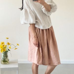 Breezy Linen Top BELLA Elevate Your Summer Wardrobe with Comfort and Style