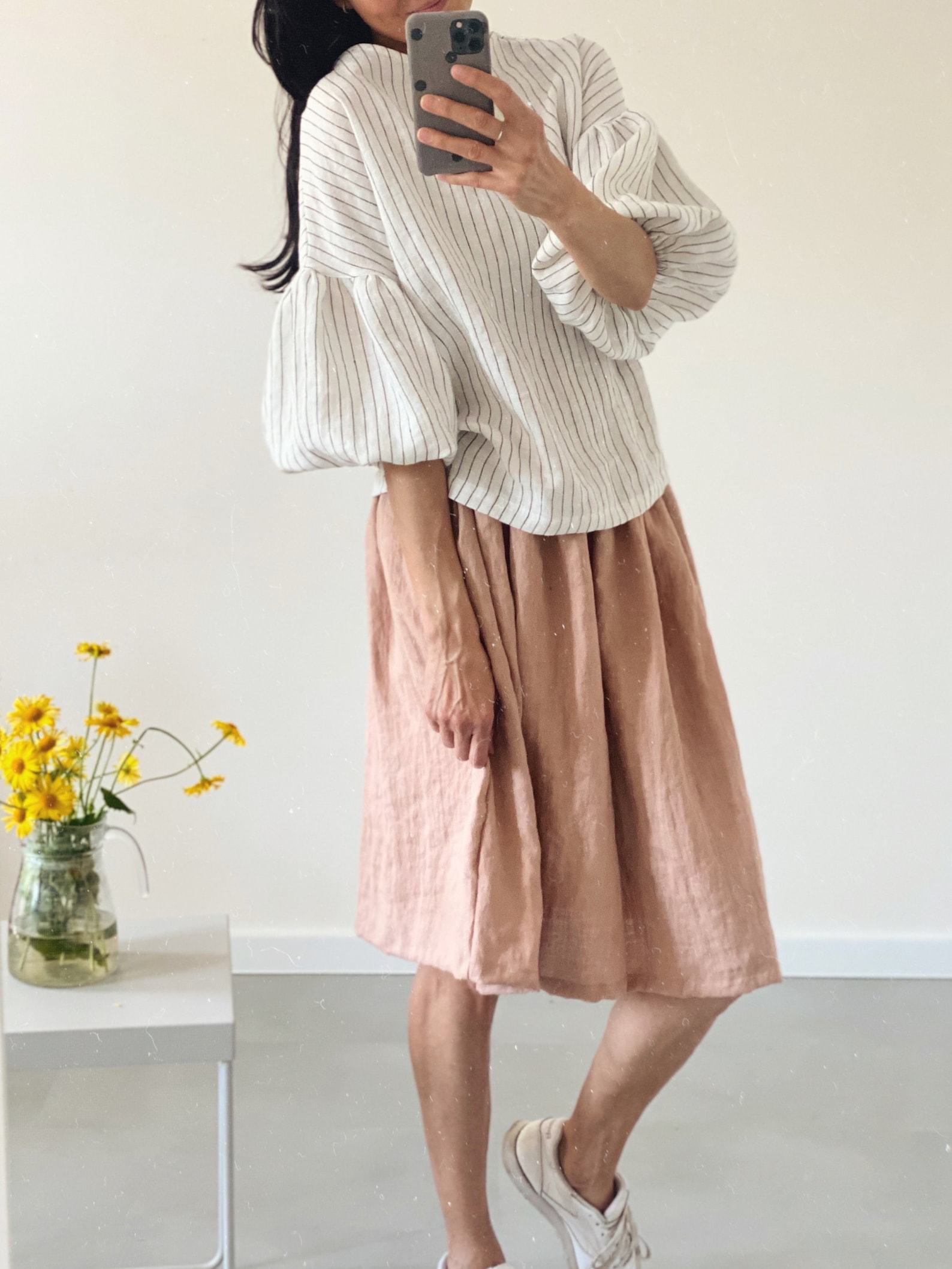 Breezy Linen Top BELLA Elevate Your Summer Wardrobe with Comfort and Style - Image 4