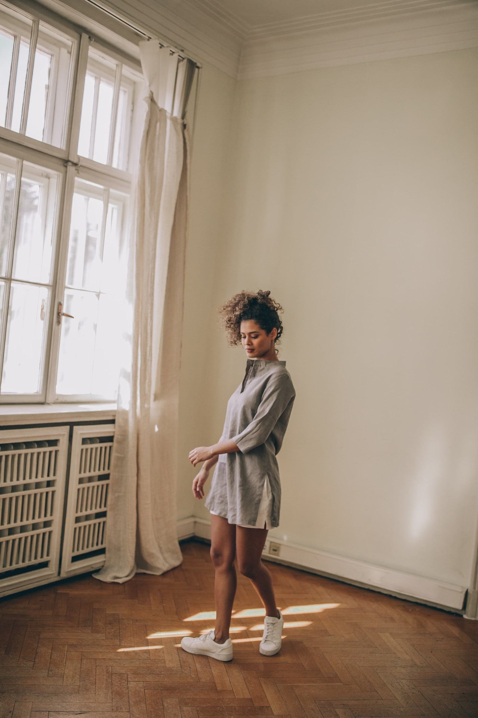 Breezy Linen Tunic Effortless Style for Every Body - Image 5