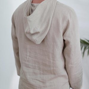 Breezy Linen Unisex Summer Hoodie Elevate Your Style with Comfort and Versatility