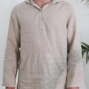 Breezy Linen Unisex Summer Hoodie Elevate Your Style with Comfort and Versatility