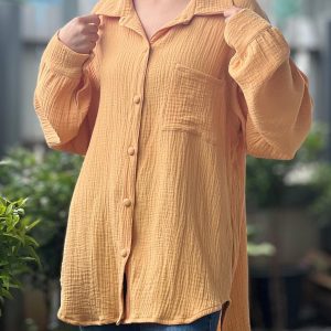 Breezy Muslin Double Gauze Blouse Elevate Your Summer Style with Comfort and Versatility