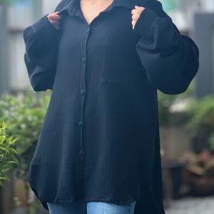 Breezy Muslin Double Gauze Blouse Elevate Your Summer Style with Comfort and Versatility