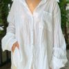 Breezy Muslin Double Gauze Blouse Elevate Your Summer Style with Comfort and Versatility