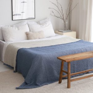 Breezy Summer Bedspread Snuggle in Organic Cotton Comfort for a Restful Night’s Sleep