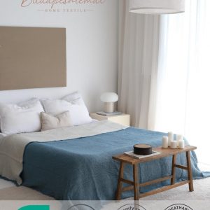 Breezy Summer Bedspread Snuggle in Organic Cotton Comfort for a Restful Night’s Sleep
