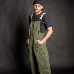 Brooklyn Street Style Unisex Heavy Duty Salopette Overalls for Urban Workwear and Streetwear
