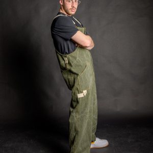Brooklyn Street Style Unisex Heavy Duty Salopette Overalls for Urban Workwear and Streetwear