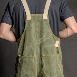Brooklyn Street Style Unisex Heavy Duty Salopette Overalls for Urban Workwear and Streetwear