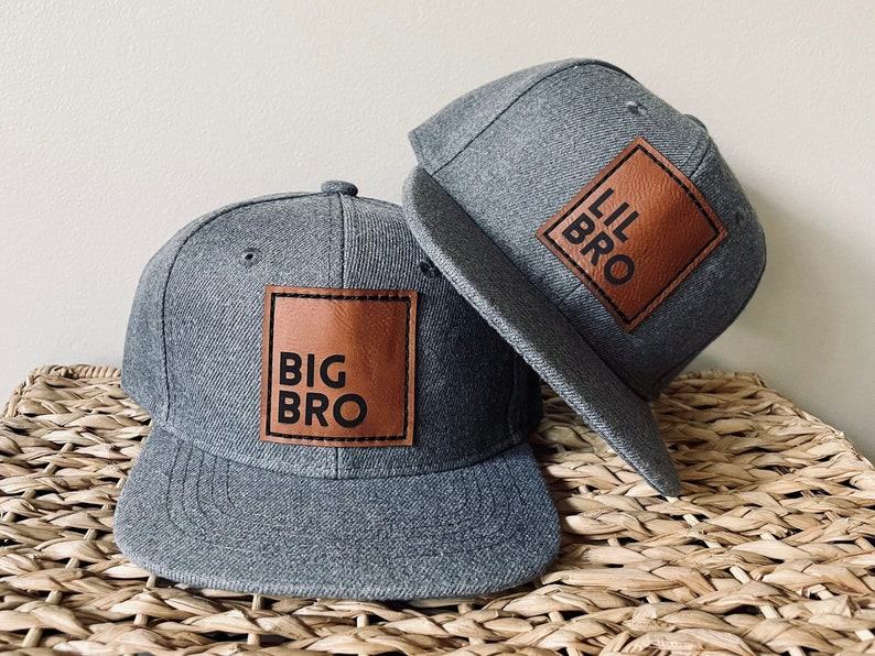 Brotherly Bond SnapBack Caps for Big Bro and Lil Bro