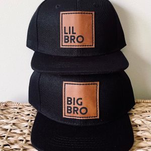 Brotherly Bond SnapBack Caps for Big Bro and Lil Bro