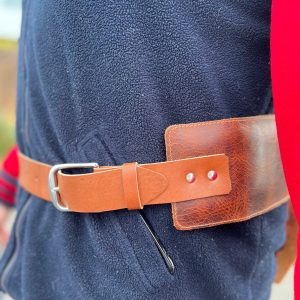 Bushcraft Award-Winning Leather & Canvas Backpack $200 Off, 45L, Personalized for Travel, Camping, Military