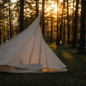 Bushcraft Canvas Tent Finnish Loue – Traditional Camping Tent with Organic Cotton Canvas