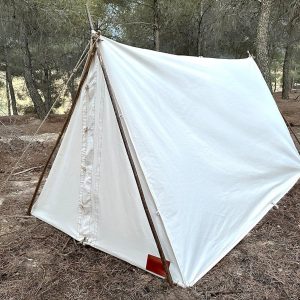 Bushcraft Canvas Wedge Tent Premium 95% Cotton Camping Sanctuary