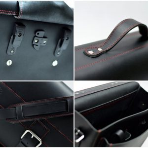 BUSINESS RIDE I The Ultimate Leather Bicycle Bag for Discerning Cyclists