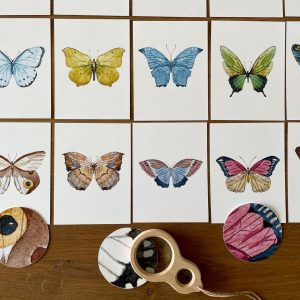 Butterfly Matching Cards Montessori-Inspired Nature Study for Toddlers