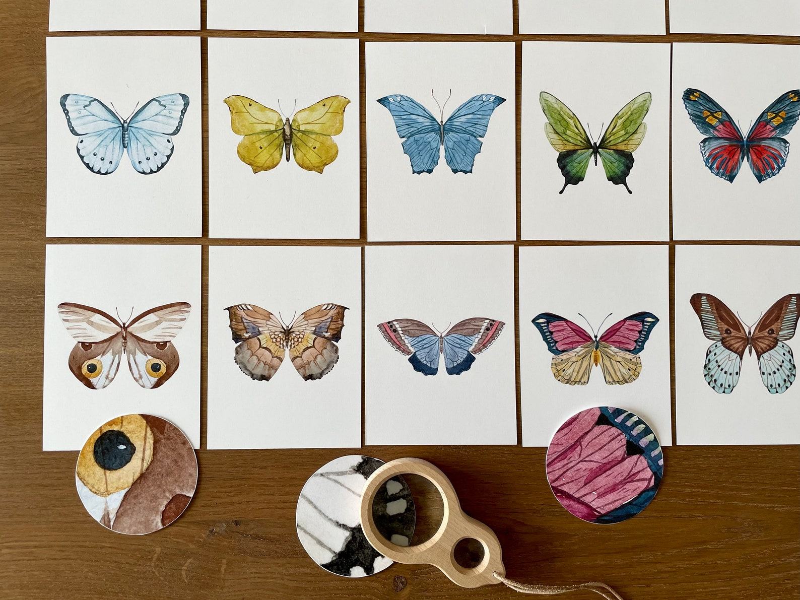 Butterfly Matching Cards Montessori-Inspired Nature Study for Toddlers - Image 6