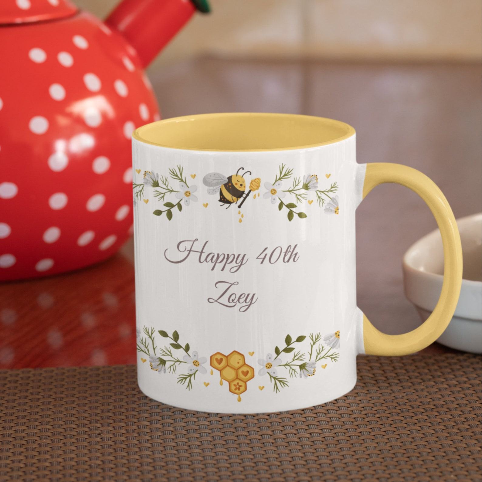 Buzzing with Personality The Ultimate Bee Mug for Honey Lovers