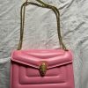 Bvlgari Serpenti Forever Pink Leather Shoulder Bag