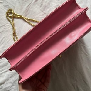 Bvlgari Serpenti Forever Pink Leather Shoulder Bag