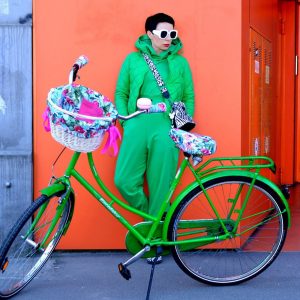 Cacti Bicycle Set Ride with Desert Flair