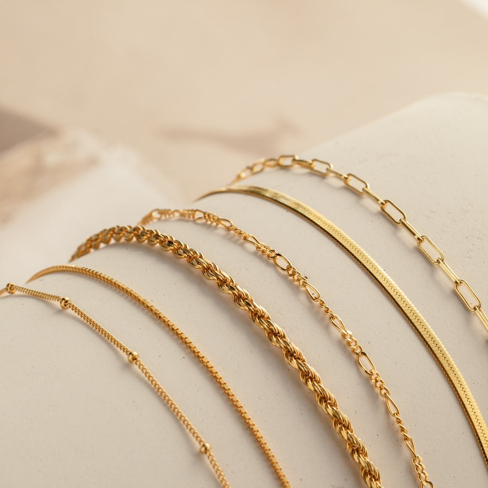 Caitlyn Minimalist Delicate Bracelet Chains for Timeless Elegance