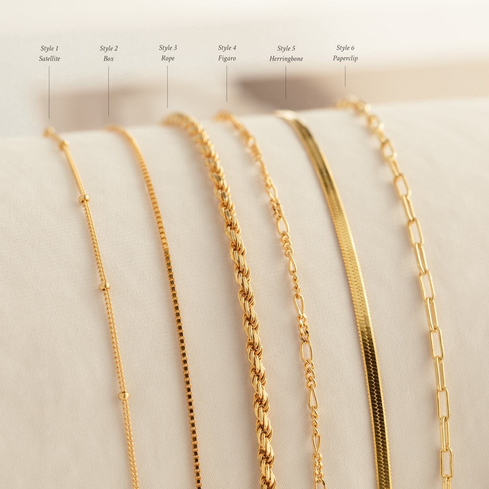 Caitlyn Minimalist Delicate Bracelet Chains for Timeless Elegance