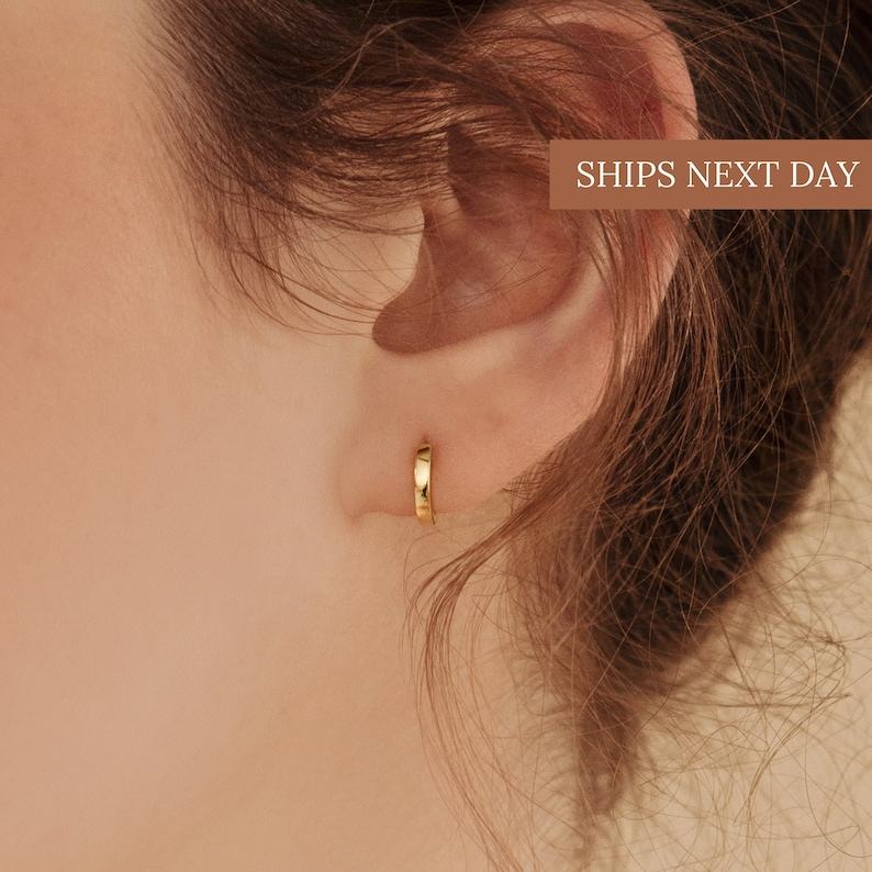 Caitlyn Minimalist Huggie Earrings The Perfect Everyday Accessory