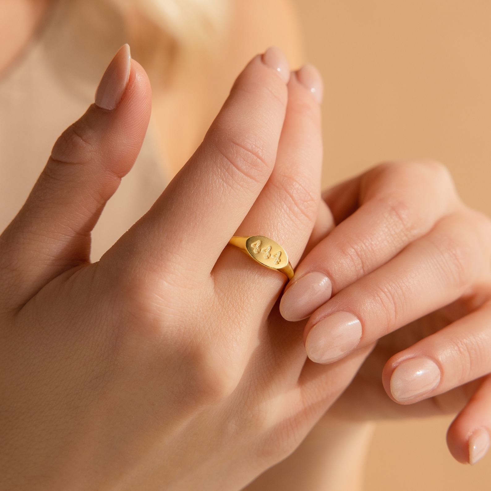 Caitlyn Minimalist’s Custom Lucky Numbers Ring Your Personalized Angel Numbers Talisman