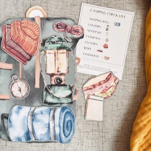 Camping Checklist Adventure A Fun and Educational Puzzle for Preschoolers