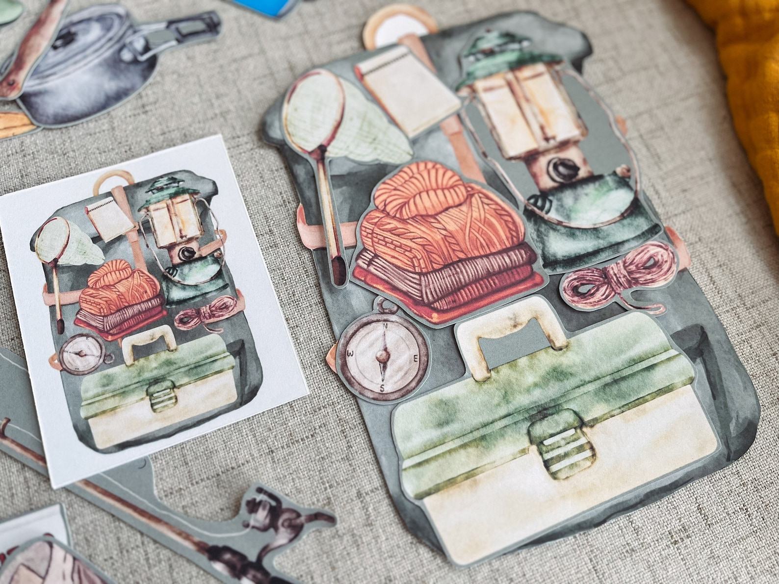 Camping Checklist Adventure A Fun and Educational Puzzle for Preschoolers - Image 4