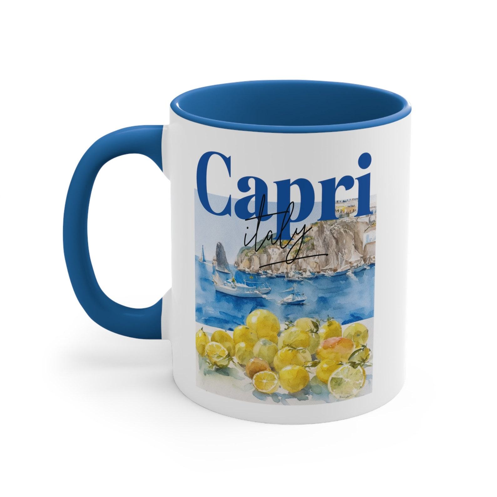 Capri Lemon Mug Savor the Essence of Italy with Every Sip