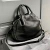 Captivating Black Leather Handbag A Timeless Item for Her from Ukraine