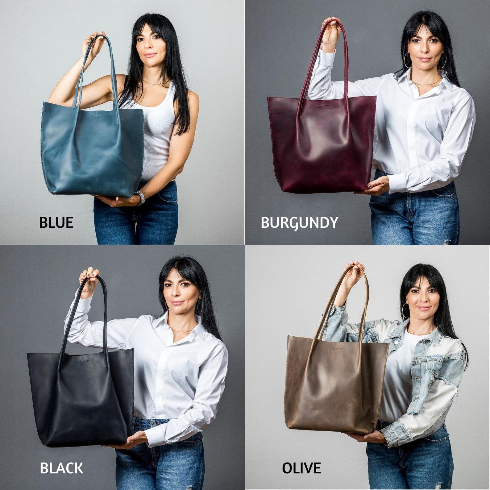 Captivating Black Leather Tote The Epitome of Style and Functionality