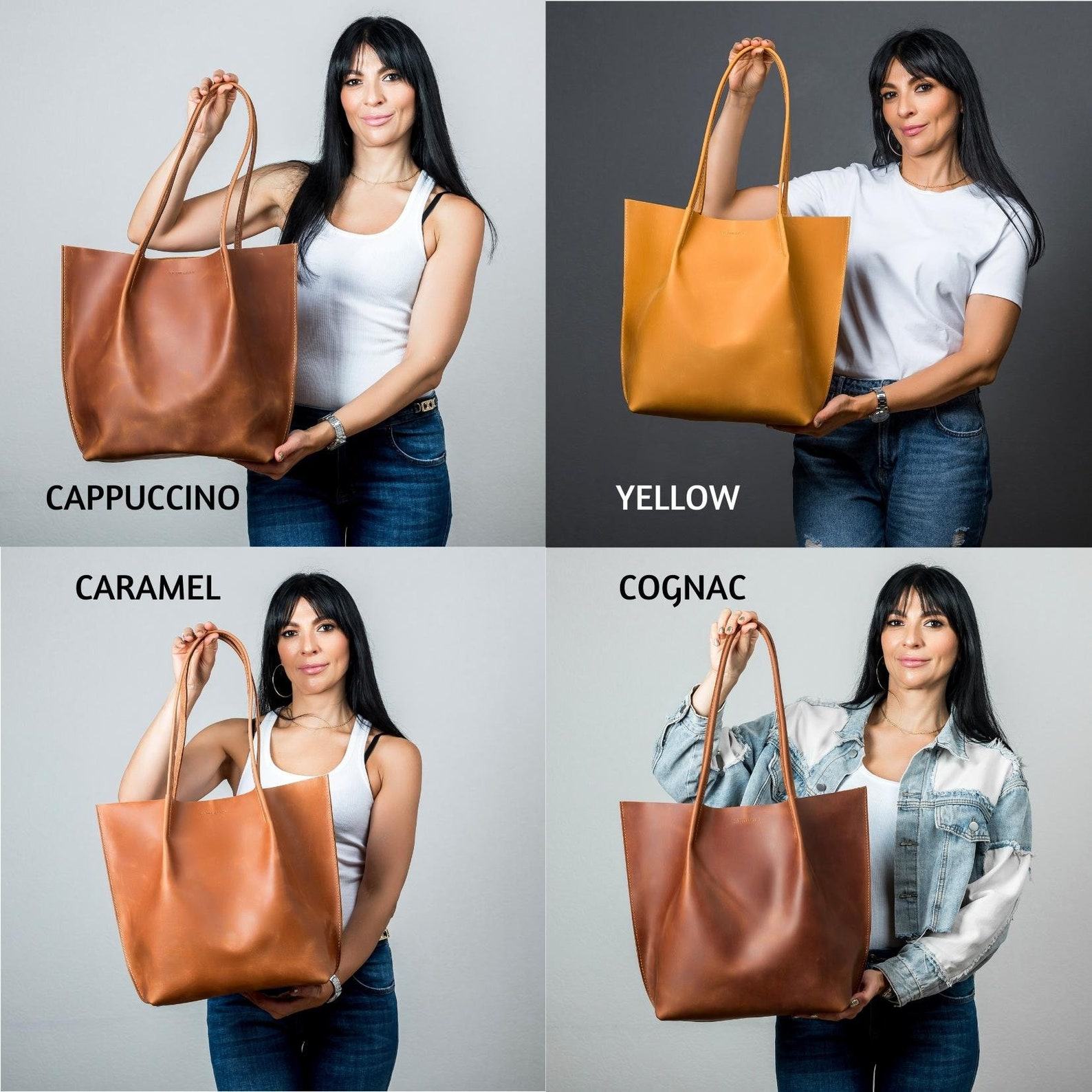 Captivating Black Leather Tote The Epitome of Style and Functionality