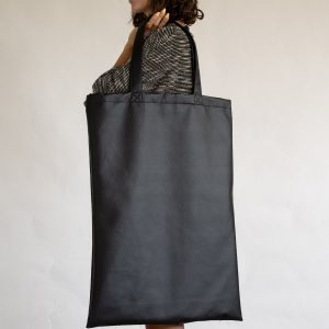 Captivating Black Vegan Leather Bag Ethical Style Meets Timeless Elegance