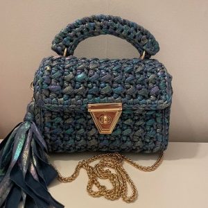 Captivating Blue Crochet Bag A Woven Masterpiece for Every Occasion