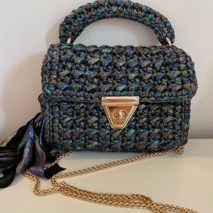 Captivating Blue Crochet Bag A Woven Masterpiece for Every Occasion