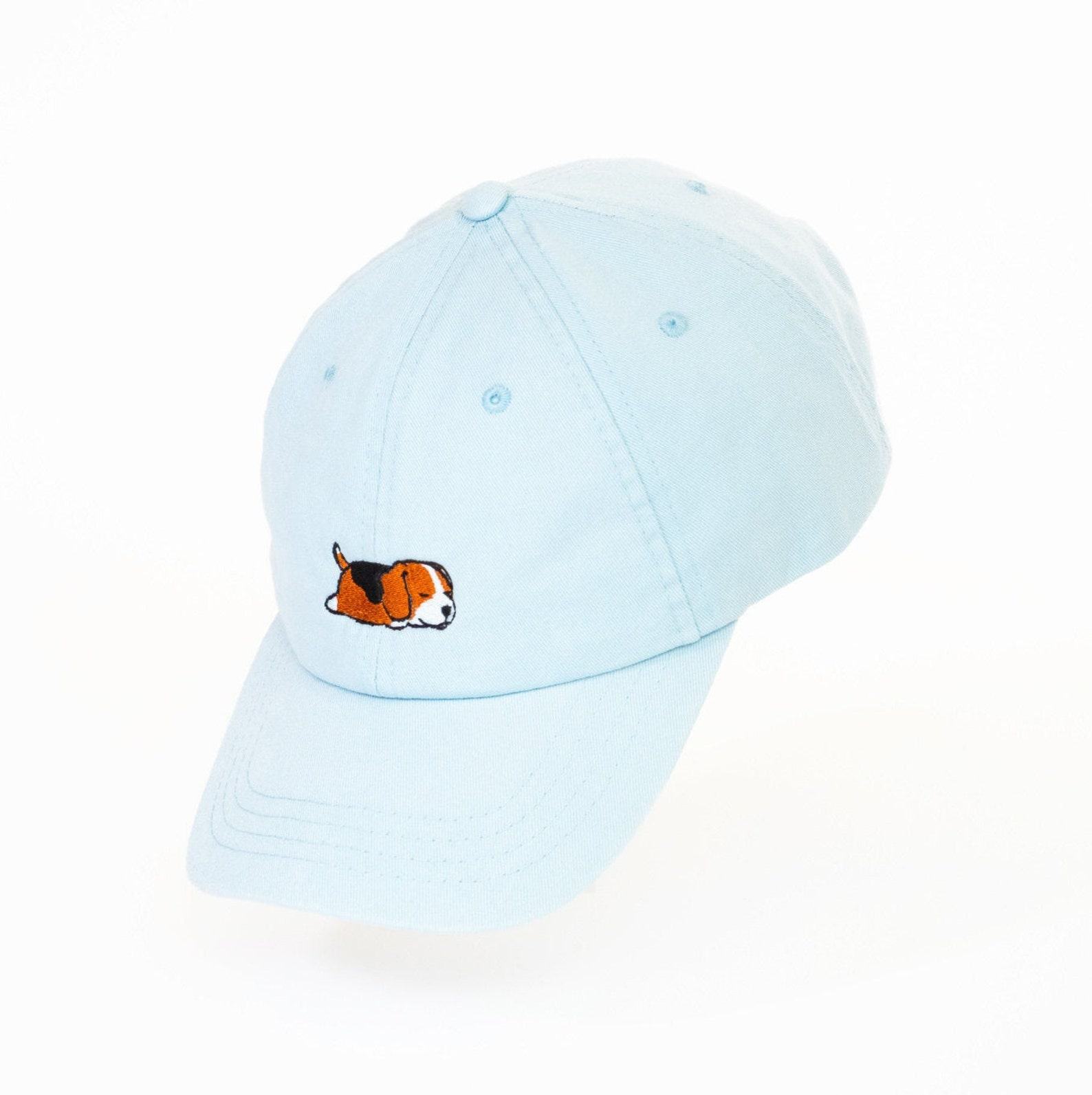 Captivating Cap Beagle Dog Embroidery Embroidered in the UK for a Paw-some Style